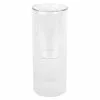 Hot Sale ???? 12 Pack: 8" Clear Glass Dual Cylinder Candle Holder by Ashland® ❤️ -Ashland Sales 10688271 1