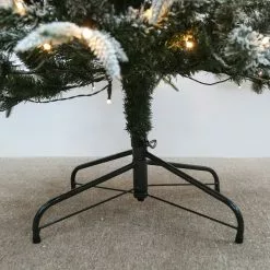 Cheapest ???? 7ft. Pre-Lit Snowy Spruce Artifical ???? Christmas Tree, Warm White Micro LED Lights by Ashland® ???? -Ashland Sales 10694616 5