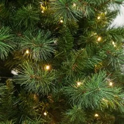 Best Sale ✨ 6ft. Pre-Lit Pioneer Pine Artificial ❄ Christmas Tree, Clear Micro LED Lights by Ashland® ???? -Ashland Sales 10694713 4