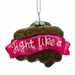 Hot Sale ✨ 3.5'' Brown Fist Glass ???? Christmas Ornament by Ashland® ⌛ -Ashland Sales 10697659 2