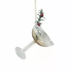 Brand new ???? Glass Fancy Cocktail Ornament by Ashland® ???? -Ashland Sales 10697665 3