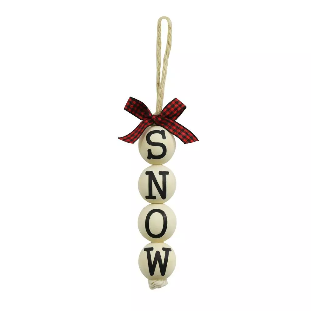 New ???? Assorted ???? Christmas Sentiment on Beads Ornament by Ashland® ???? 7 New ???? Assorted ???? Christmas Sentiment on Beads Ornament by Ashland® ???? - Image 5