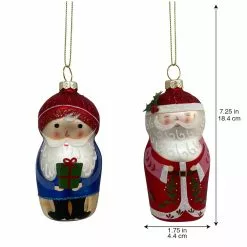 Best reviews of ???? Assorted Glass Nesting Doll Character Ornament by Ashland® ???? -Ashland Sales 10697795 3
