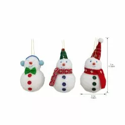 Cheapest ???? Assorted Furry Snowman Ornament by Ashland® ???? -Ashland Sales 10697801 3