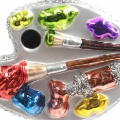 Promo ???? Multicolor Glass Painter's Palette Ornament by Ashland® ???? -Ashland Sales 10697806 3