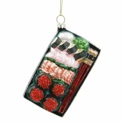 Promo ✨ Multicolor Glass Sushi Ornament by Ashland® ????