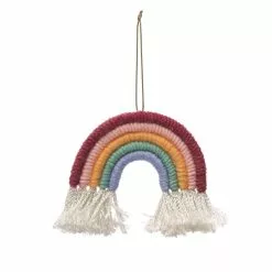 Brand new ⌛ Assorted 6" Fabric Rainbow Ornament by Ashland® ???? -Ashland Sales 10697947 3