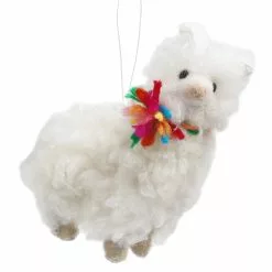 Flash Sale ✨ White Fluffy Llama Ornament by Ashland® ???? Christmas ????