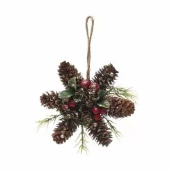 Best Pirce ???? 4" Pinecone & Berry Ornament by Ashland® ????