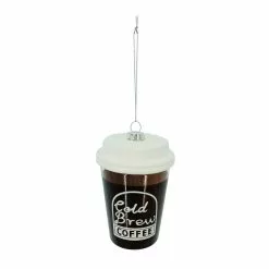 Top 10 ✔️ Glass Cold Brew Coffee Ornament by Ashland® ✨