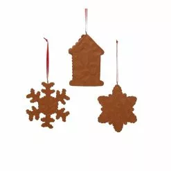 Budget ???? Assorted Clay Gingerbread Ornament by Ashland® ❤️ -Ashland Sales 10698006 2