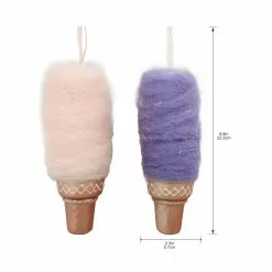 Brand new ✔️ Assorted Cotton ???? Candy Glass Ornament by Ashland® ???? -Ashland Sales 10698045 3