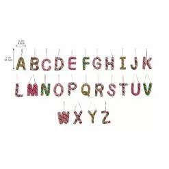 Cheapest ???? Assorted Monogram ???? Candy Cane Ornament by Ashland® ???? -Ashland Sales 10698211 4