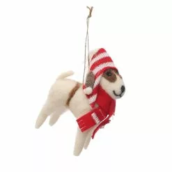 Brand new ???? Assorted Wool ???? Dog Ornament by Ashland® ???? -Ashland Sales 10698248 6