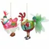 Coupon ???? Assorted Glass Chicken Ornament by Ashland® ????