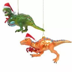 Best deal ???? Assorted Glass T. Rex Ornament by Ashland® ????