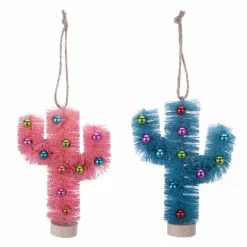 Outlet ???? Assorted 2.75'' Sisal Cactus Ornament by Ashland® ✨