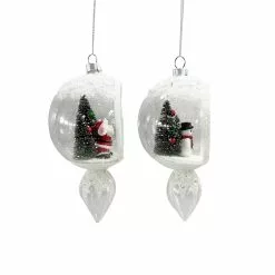 Coupon ???? Assorted Glass Diorama Icicle Ornament by Ashland® ???? -Ashland Sales 10698372 2