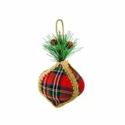 New ⭐ Assorted Plaid Ornament with Holly by Ashland® ???? -Ashland Sales 10698387 3