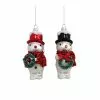 Buy ???? Assorted Glass Vintage Snowman Ornament by Ashland® ❤️