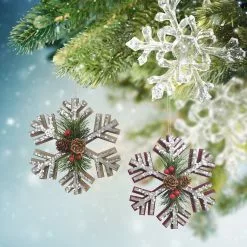 New ⭐ Assorted Snowflake Ornament by Ashland® ✨ 7 New ⭐ Assorted Snowflake Ornament by Ashland® ✨ -Ashland Sales 10698400 2