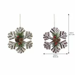 New ⭐ Assorted Snowflake Ornament by Ashland® ✨ 8 New ⭐ Assorted Snowflake Ornament by Ashland® ✨ -Ashland Sales 10698400 3
