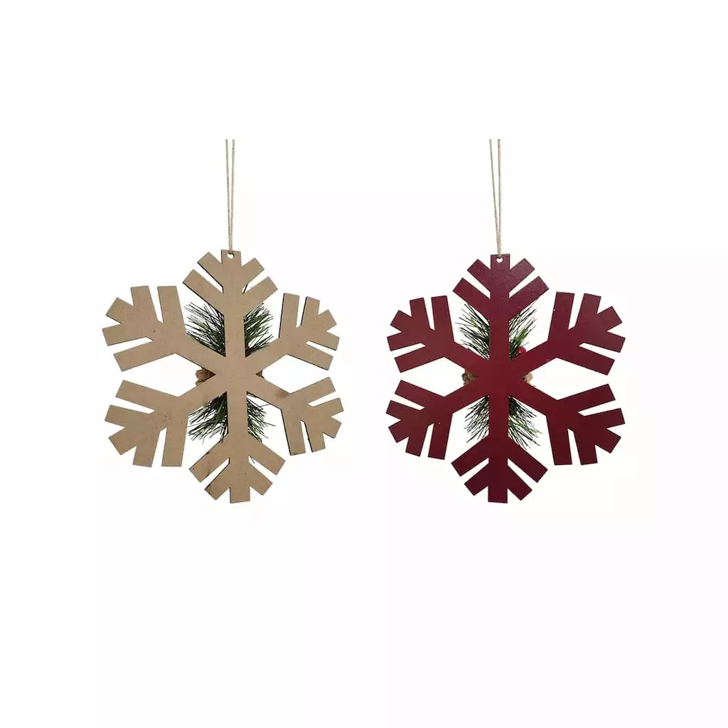 New ⭐ Assorted Snowflake Ornament by Ashland® ✨ 6 New ⭐ Assorted Snowflake Ornament by Ashland® ✨ - Image 4