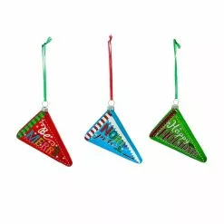 Buy ⌛ Assorted Glass Pennant Ornament by Ashland® ????