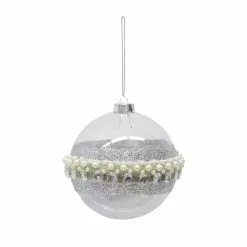Cheap ???? Translucent Glitter & Pearl Ball Ornament by Ashland® ????
