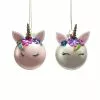 Outlet ???? Assorted 4" Glass Unicorn Ball Ornament by Ashland® ???? -Ashland Sales 10698447 1