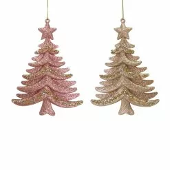 Discount ???? Assorted Glittery Plastic Tree Ornament by Ashland® ????