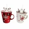 Wholesale ❤️ Assorted Glass Hot Cocoa Mug Ornament by Ashland® ???? -Ashland Sales 10698460 1