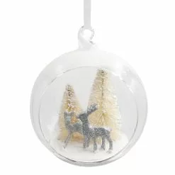 Buy ???? Deer Glass Ball Ornament by Ashland® ???? Christmas ⌛ -Ashland Sales 10698466 2