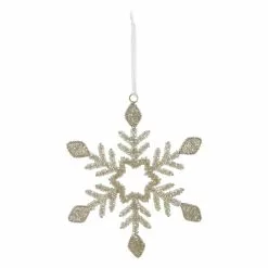 Outlet ???? Assorted 5.5'' Beaded Snowflake ???? Christmas Ornament by Ashland® ???? -Ashland Sales 10698500 2