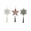 New ???? Assorted Snowflake Tassel Ornament by Ashland® ????