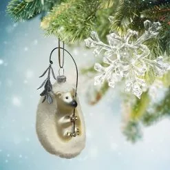 Hot Sale ???? White Glass Hedgehog Ornament by Ashland® ???? 8 Hot Sale ???? White Glass Hedgehog Ornament by Ashland® ???? -Ashland Sales 10698525 2
