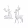 Cheapest ❤️ Assorted Glittery White Deer Ornament by Ashland® ⭐