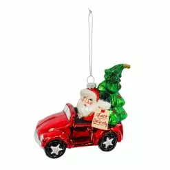 Best Pirce ???? 4.5'' Delivery Santa Collectible Ornament by Ashland® ????