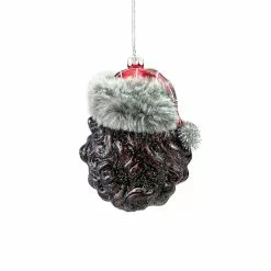 Best reviews of ✨ 5" Glass Santa Head Ornament by Ashland® ???? -Ashland Sales 10698636 3