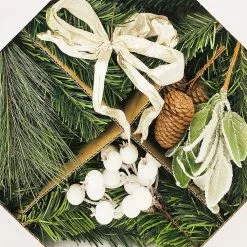 Budget ???? DIY White Berry, Pine Leaf & Pinecone Wreath Kit by Ashland® ???? -Ashland Sales 10698659 3