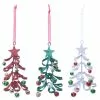 Coupon ???? Assorted 2.5'' Tree with Bells Collectible Metal Ornament by Ashland® ????
