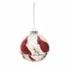 Cheap ???? 4.7'' Cardinal Ball Collectible Glass ???? Christmas Ornament by Ashland® ❤️