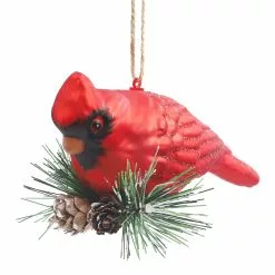 New ???? Glass Red Cardinal Ornament by Ashland® ???? Christmas ????
