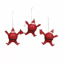 New ???? Assorted Glitter Santa Ornament by Ashland® ???? -Ashland Sales 10698793 3