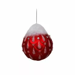 Discount ???? Glitter & Feather Glass Ball Ornament by Ashland® ????