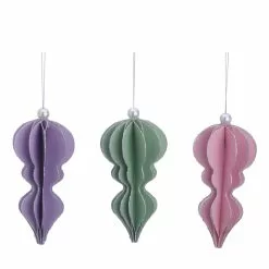 Hot Sale ❤️ Assorted Pastel Accordion Fold Drop Ornament by Ashland® ????