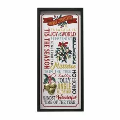 Buy ✔️ 23" Tis The Season Wall Sign by Ashland® ????