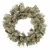 Best deal ???? 22" Flocked Pine & Pinecone Wreath by Ashland® ???? Christmas ???? -Ashland Sales 10698871 1
