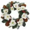 Top 10 ❤️ 24" White Magnolia, Red Berry & Pine Wreath by Ashland® ???? -Ashland Sales 10698906 1