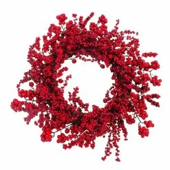Promo ❤️ 21" Red Berry Wreath by Ashland® ????